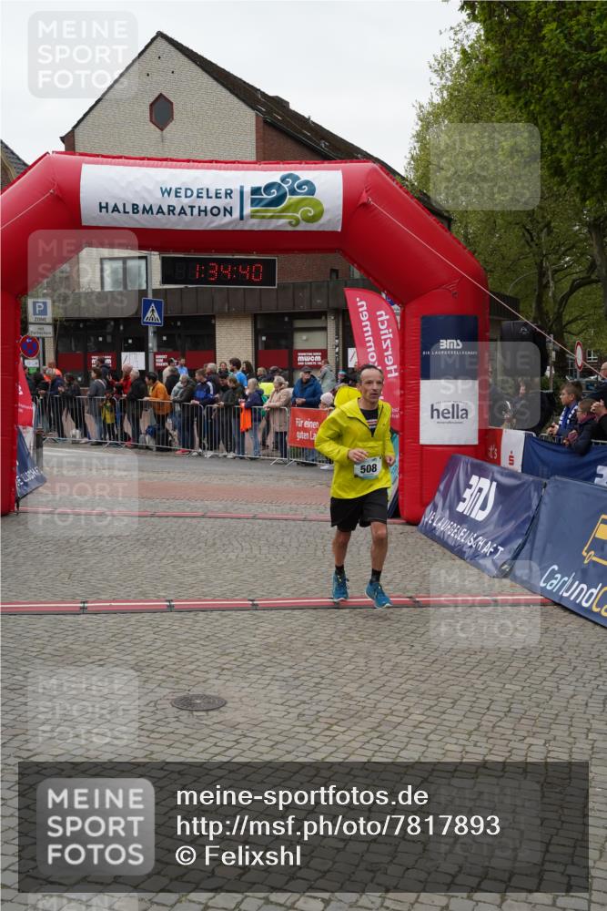04.05.2025 - 8. Wedeler Halbmarathon Felixshl http://msf.ph/oto/7817893 04.05.2025 11:34:38 Ziel 508 meine-sportfotos.de