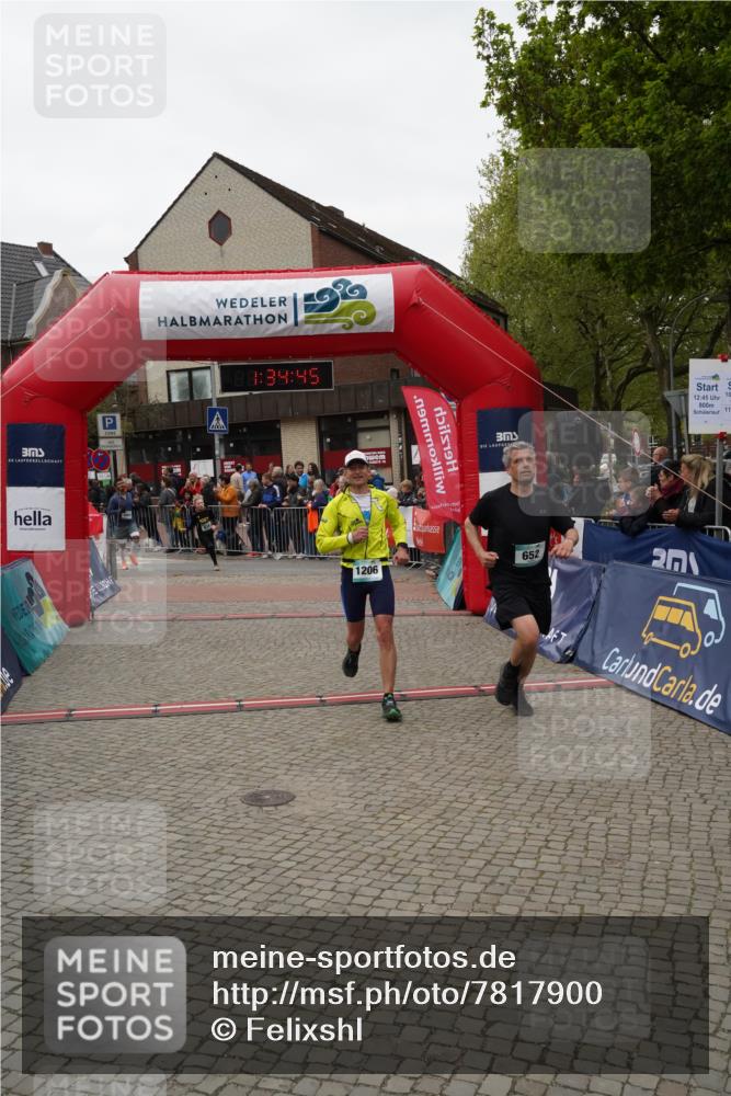 04.05.2025 - 8. Wedeler Halbmarathon Felixshl http://msf.ph/oto/7817900 04.05.2025 11:34:43 Ziel 508, 652, 678, 1059, 1206 meine-sportfotos.de