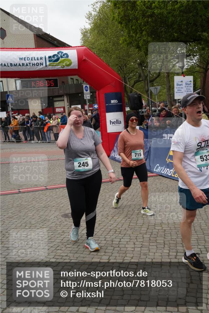 04.05.2025 - 8. Wedeler Halbmarathon Felixshl http://msf.ph/oto/7818053 04.05.2025 11:36:03 Ziel 115, 245, 411, 533, 645, 715, 892 meine-sportfotos.de