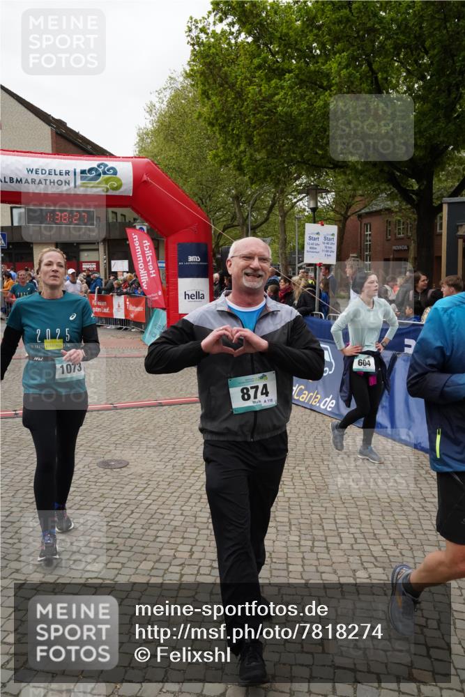 04.05.2025 - 8. Wedeler Halbmarathon Felixshl http://msf.ph/oto/7818274 04.05.2025 11:38:25 Ziel 346, 475, 524, 604, 769, 874, 971, 1073, 1167 meine-sportfotos.de