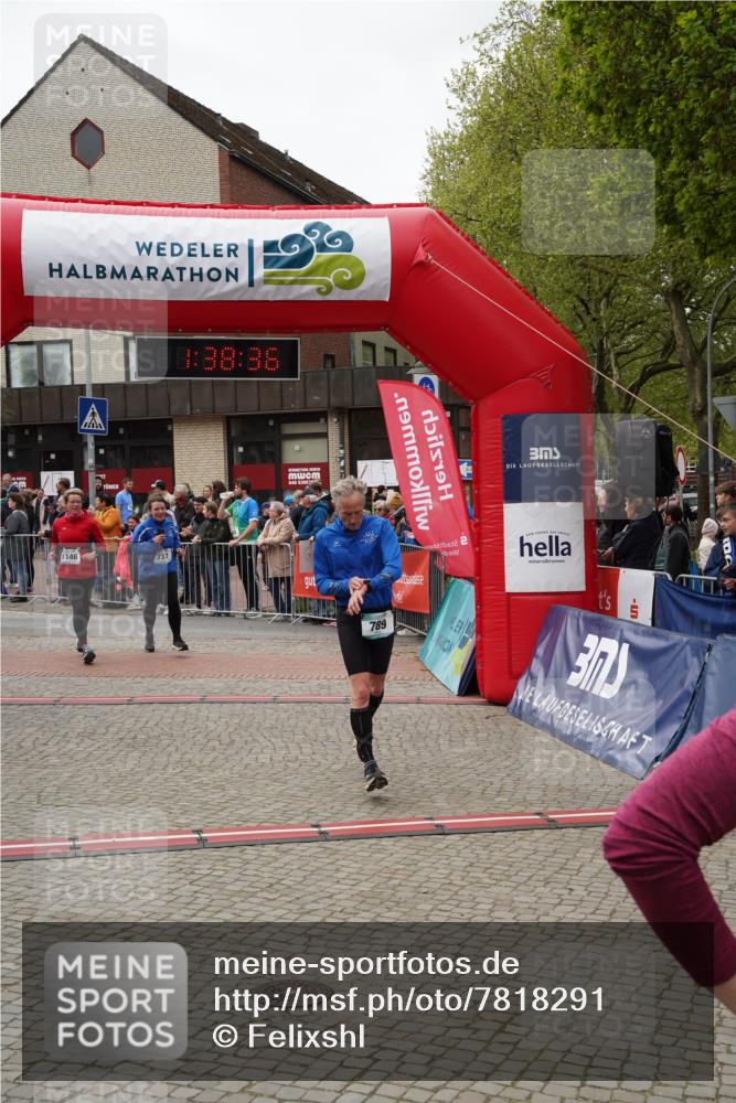 04.05.2025 - 8. Wedeler Halbmarathon Felixshl http://msf.ph/oto/7818291 04.05.2025 11:38:34 Ziel 737, 789, 971, 1146 meine-sportfotos.de