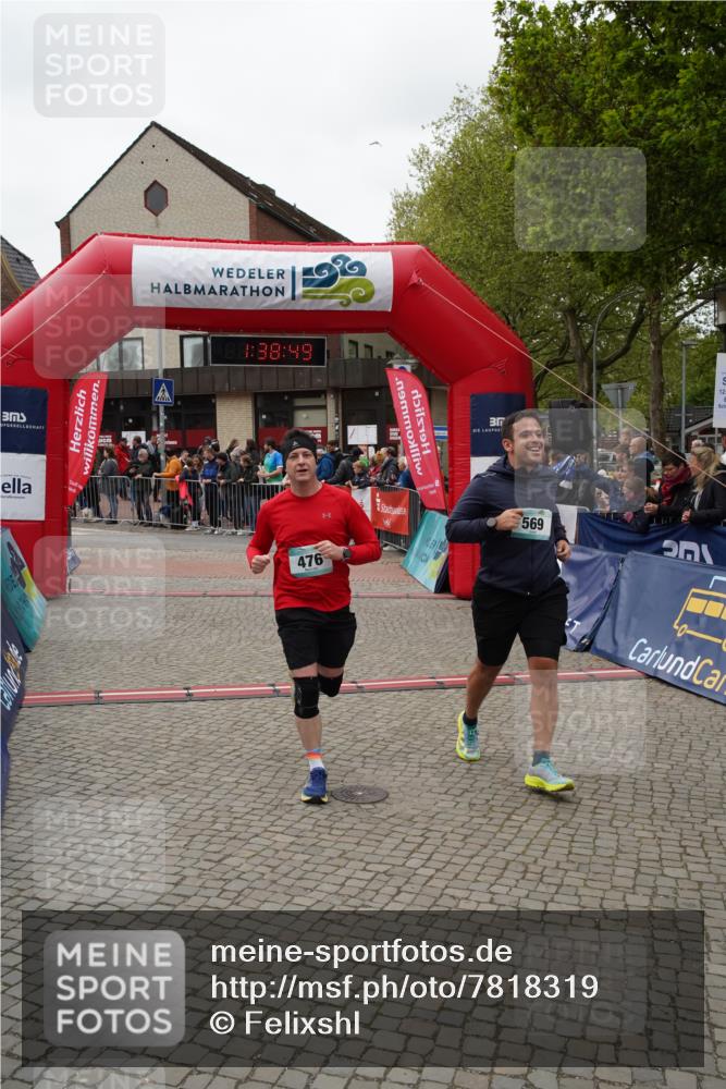 04.05.2025 - 8. Wedeler Halbmarathon Felixshl http://msf.ph/oto/7818319 04.05.2025 11:38:47 Ziel 476, 569 meine-sportfotos.de