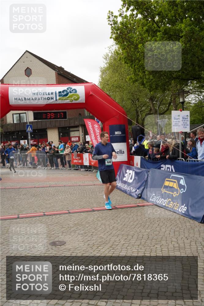 04.05.2025 - 8. Wedeler Halbmarathon Felixshl http://msf.ph/oto/7818365 04.05.2025 11:39:15 Ziel 493, 648, 835 meine-sportfotos.de