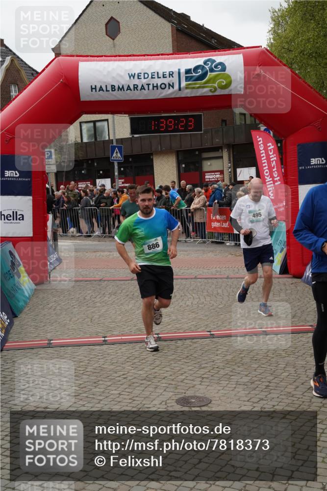 04.05.2025 - 8. Wedeler Halbmarathon Felixshl http://msf.ph/oto/7818373 04.05.2025 11:39:21 Ziel 89, 199, 495, 607, 886 meine-sportfotos.de