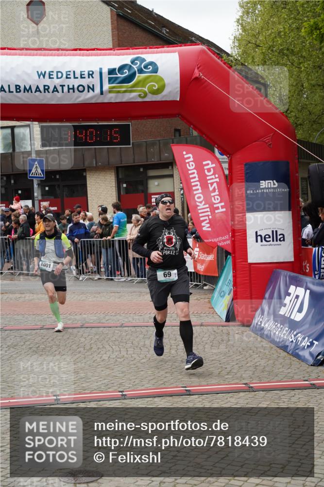 04.05.2025 - 8. Wedeler Halbmarathon Felixshl http://msf.ph/oto/7818439 04.05.2025 11:40:13 Ziel 69, 624, 1001 meine-sportfotos.de