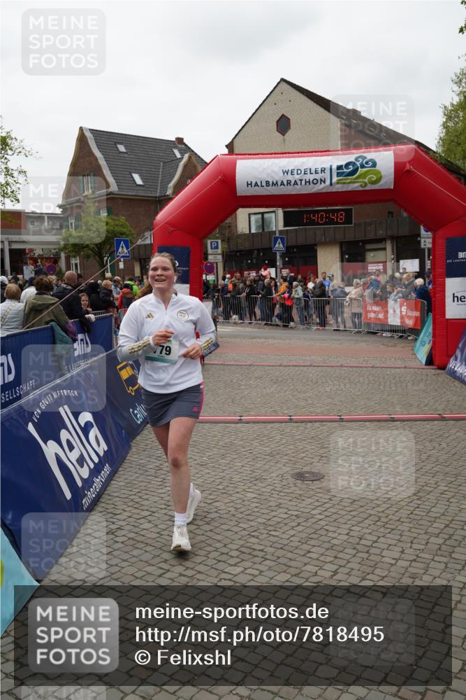 04.05.2025 - 8. Wedeler Halbmarathon Felixshl http://msf.ph/oto/7818495 04.05.2025 11:40:46 Ziel 163, 237, 779 meine-sportfotos.de