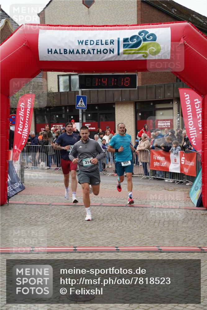 04.05.2025 - 8. Wedeler Halbmarathon Felixshl http://msf.ph/oto/7818523 04.05.2025 11:41:16 Ziel 132, 314, 950 meine-sportfotos.de