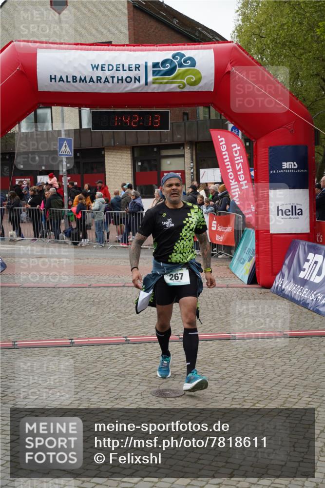 04.05.2025 - 8. Wedeler Halbmarathon Felixshl http://msf.ph/oto/7818611 04.05.2025 11:42:11 Ziel 116, 267 meine-sportfotos.de