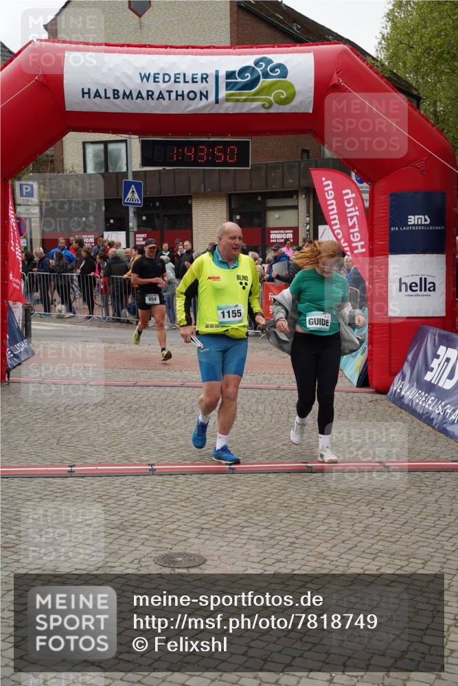 04.05.2025 - 8. Wedeler Halbmarathon Felixshl http://msf.ph/oto/7818749 04.05.2025 11:43:48 Ziel 854, 1155 meine-sportfotos.de