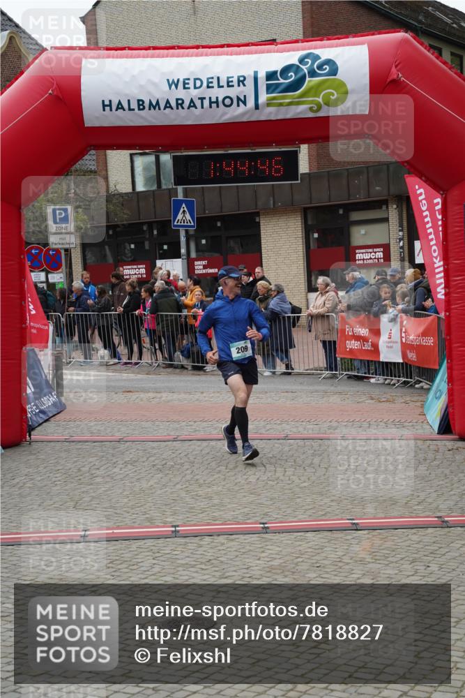 04.05.2025 - 8. Wedeler Halbmarathon Felixshl http://msf.ph/oto/7818827 04.05.2025 11:44:44 Ziel 209 meine-sportfotos.de