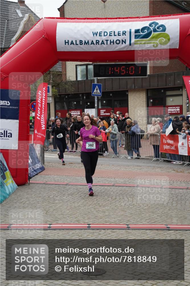 04.05.2025 - 8. Wedeler Halbmarathon Felixshl http://msf.ph/oto/7818849 04.05.2025 11:44:59 Ziel 392, 421, 714 meine-sportfotos.de
