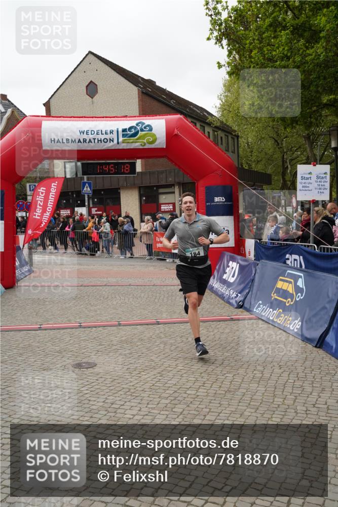 04.05.2025 - 8. Wedeler Halbmarathon Felixshl http://msf.ph/oto/7818870 04.05.2025 11:45:16 Ziel 184 meine-sportfotos.de