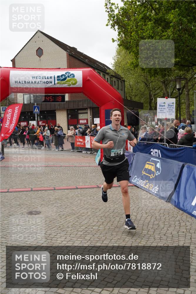 04.05.2025 - 8. Wedeler Halbmarathon Felixshl http://msf.ph/oto/7818872 04.05.2025 11:45:16 Ziel 184 meine-sportfotos.de
