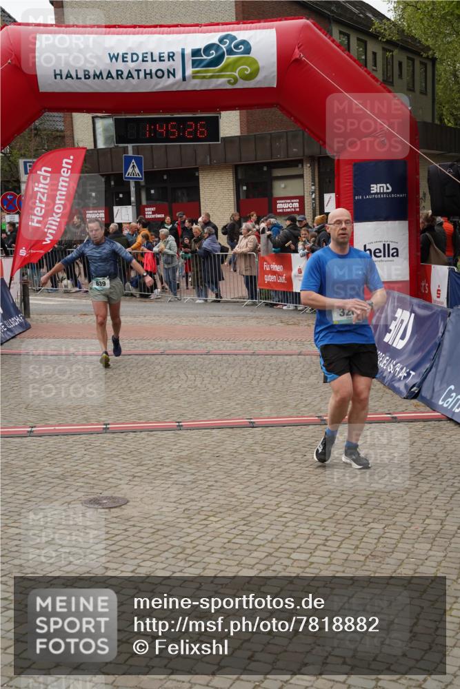04.05.2025 - 8. Wedeler Halbmarathon Felixshl http://msf.ph/oto/7818882 04.05.2025 11:45:24 Ziel 320, 471, 639 meine-sportfotos.de