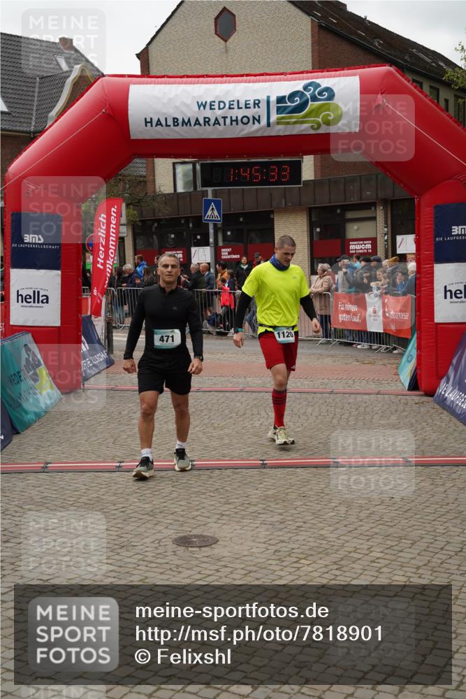 04.05.2025 - 8. Wedeler Halbmarathon Felixshl http://msf.ph/oto/7818901 04.05.2025 11:45:31 Ziel 471, 808, 1120 meine-sportfotos.de