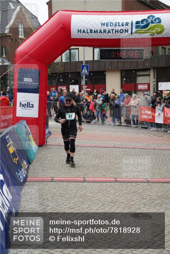 04.05.2025 - 8. Wedeler Halbmarathon Felixshl http://msf.ph/oto/7818928 04.05.2025 11:45:44 Ziel 21, 67, 834 meine-sportfotos.de