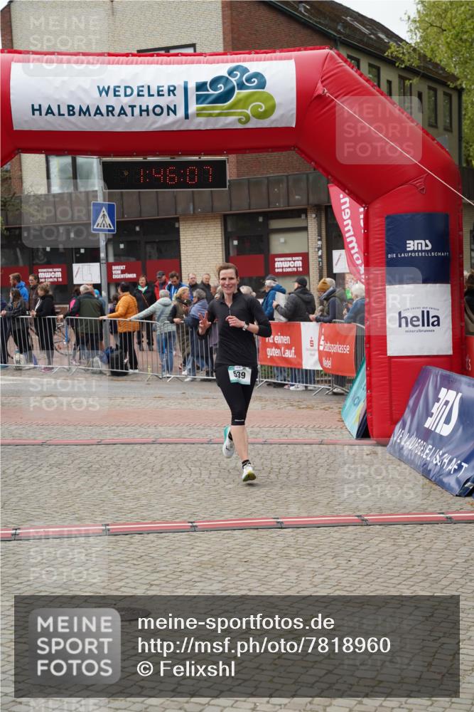 04.05.2025 - 8. Wedeler Halbmarathon Felixshl http://msf.ph/oto/7818960 04.05.2025 11:46:05 Ziel 539 meine-sportfotos.de