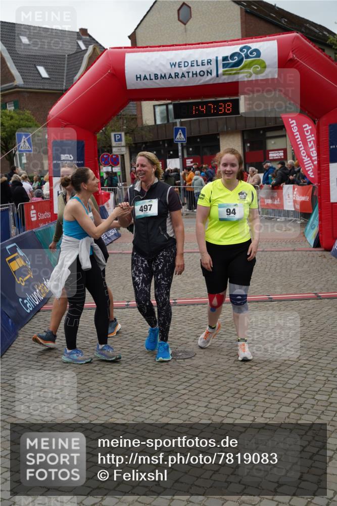 04.05.2025 - 8. Wedeler Halbmarathon Felixshl http://msf.ph/oto/7819083 04.05.2025 11:47:35 Ziel 94, 347, 497, 501 meine-sportfotos.de