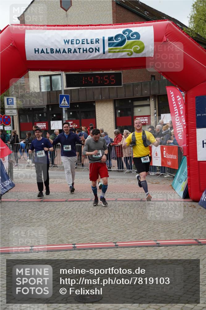 04.05.2025 - 8. Wedeler Halbmarathon Felixshl http://msf.ph/oto/7819103 04.05.2025 11:47:53 Ziel 125, 286, 363, 489, 490, 1187 meine-sportfotos.de