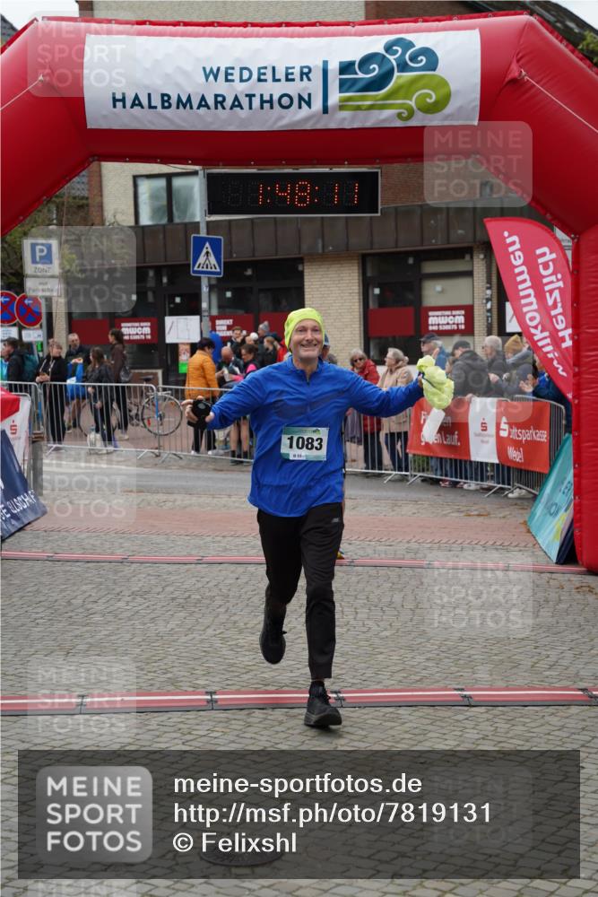 04.05.2025 - 8. Wedeler Halbmarathon Felixshl http://msf.ph/oto/7819131 04.05.2025 11:48:09 Ziel 434, 1083 meine-sportfotos.de