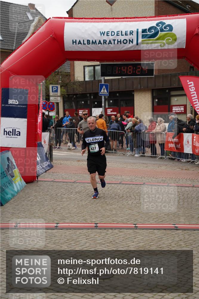 04.05.2025 - 8. Wedeler Halbmarathon Felixshl http://msf.ph/oto/7819141 04.05.2025 11:48:22 Ziel 437, 629 meine-sportfotos.de