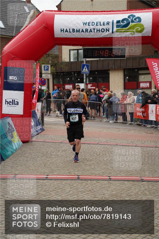 04.05.2025 - 8. Wedeler Halbmarathon Felixshl http://msf.ph/oto/7819143 04.05.2025 11:48:22 Ziel 437, 629 meine-sportfotos.de