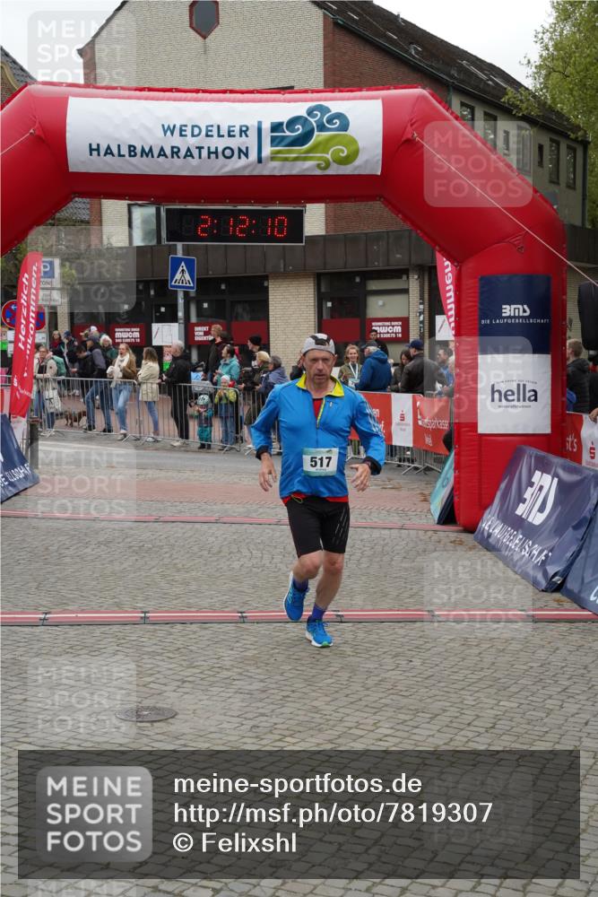04.05.2025 - 8. Wedeler Halbmarathon Felixshl http://msf.ph/oto/7819307 04.05.2025 12:12:07 Ziel 517 meine-sportfotos.de