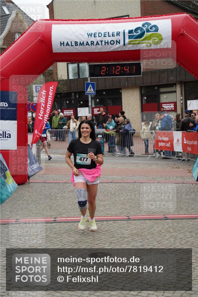 04.05.2025 - 8. Wedeler Halbmarathon Felixshl http://msf.ph/oto/7819412 04.05.2025 12:12:39 Ziel 183, 205, 477 meine-sportfotos.de