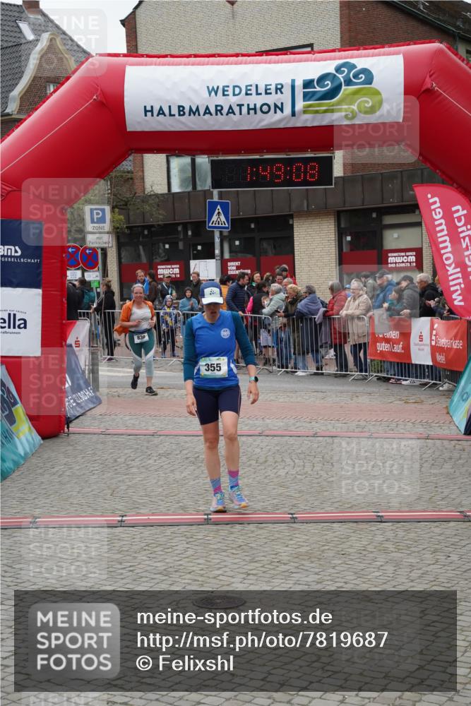 04.05.2025 - 8. Wedeler Halbmarathon Felixshl http://msf.ph/oto/7819687 04.05.2025 11:49:06 Ziel 355, 830 meine-sportfotos.de