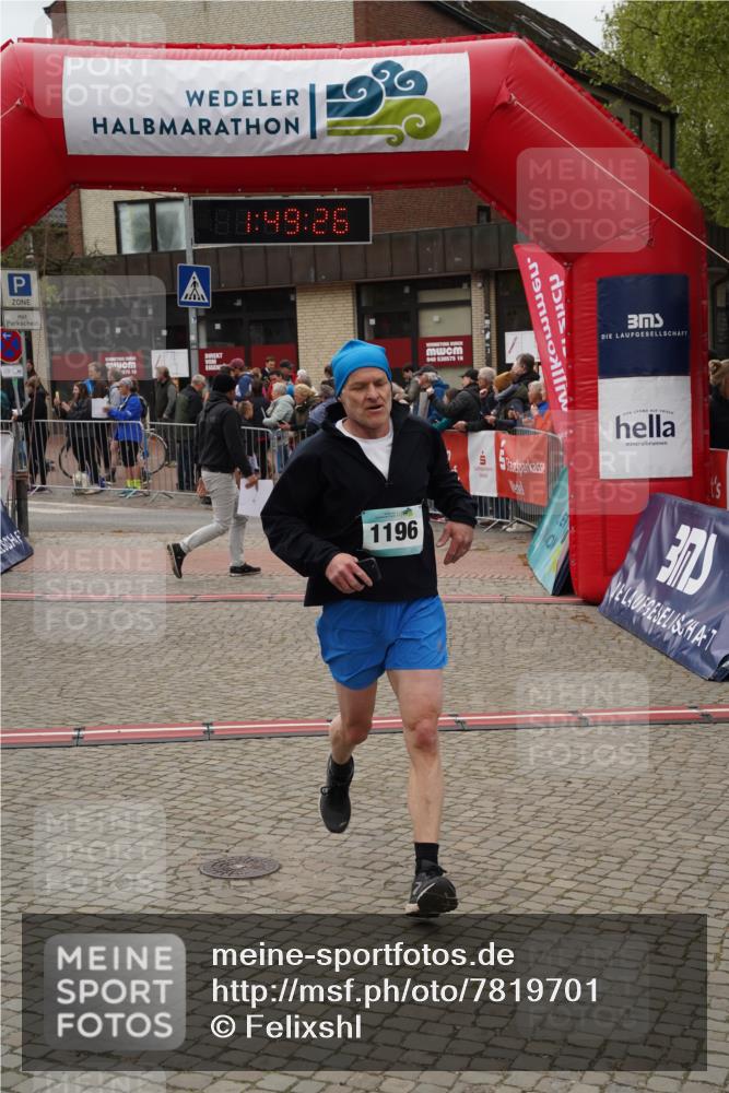 04.05.2025 - 8. Wedeler Halbmarathon Felixshl http://msf.ph/oto/7819701 04.05.2025 11:49:24 Ziel 1196 meine-sportfotos.de