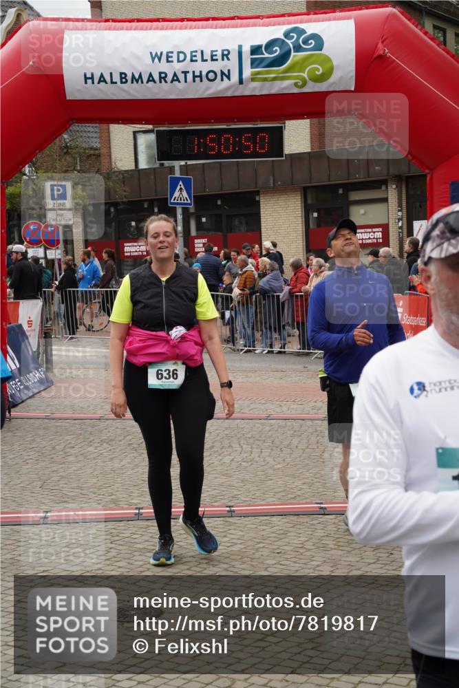 04.05.2025 - 8. Wedeler Halbmarathon Felixshl http://msf.ph/oto/7819817 04.05.2025 11:50:48 Ziel 636, 865, 981, 1071 meine-sportfotos.de