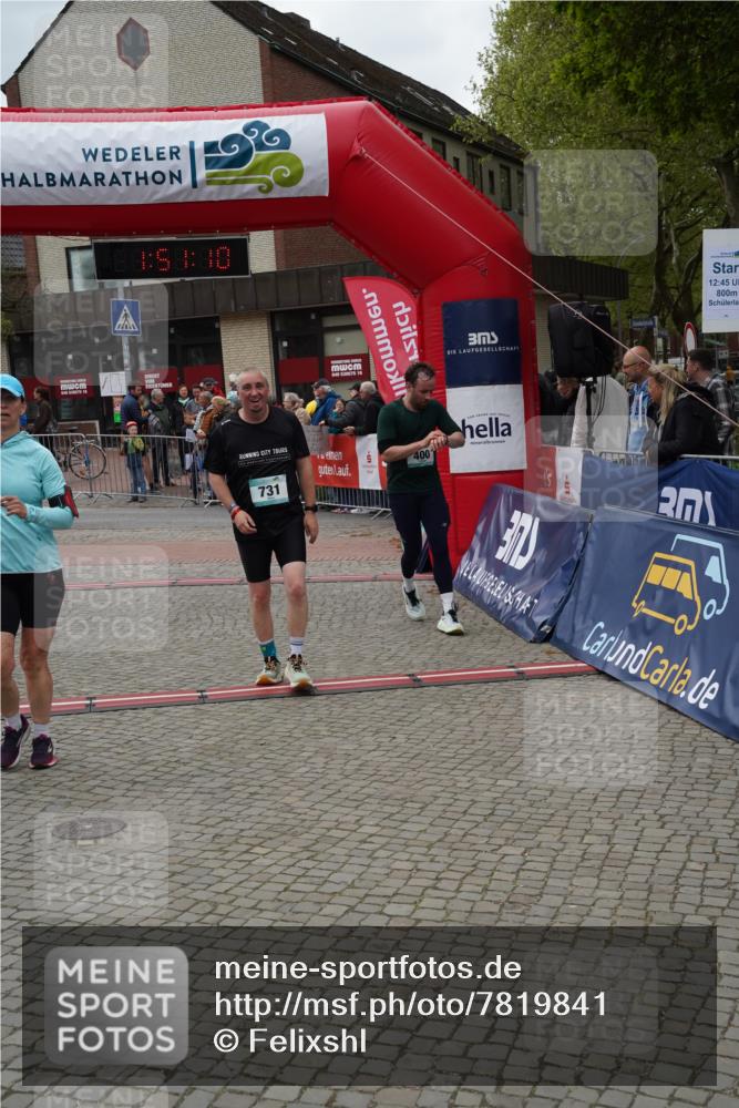 04.05.2025 - 8. Wedeler Halbmarathon Felixshl http://msf.ph/oto/7819841 04.05.2025 11:51:08 Ziel 400, 528, 731 meine-sportfotos.de