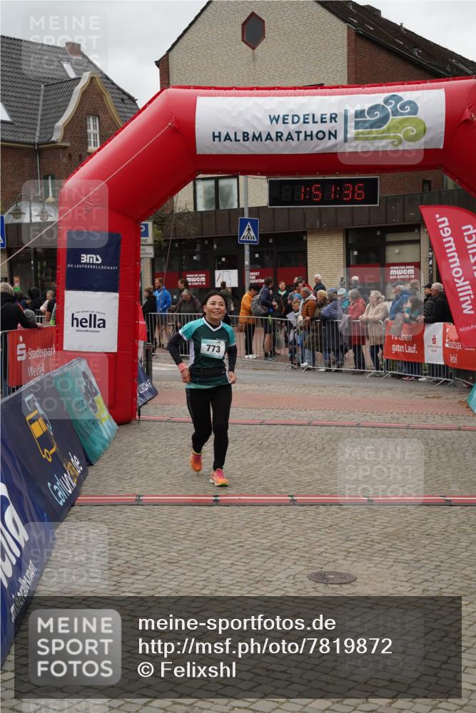 04.05.2025 - 8. Wedeler Halbmarathon Felixshl http://msf.ph/oto/7819872 04.05.2025 11:51:34 Ziel 773 meine-sportfotos.de
