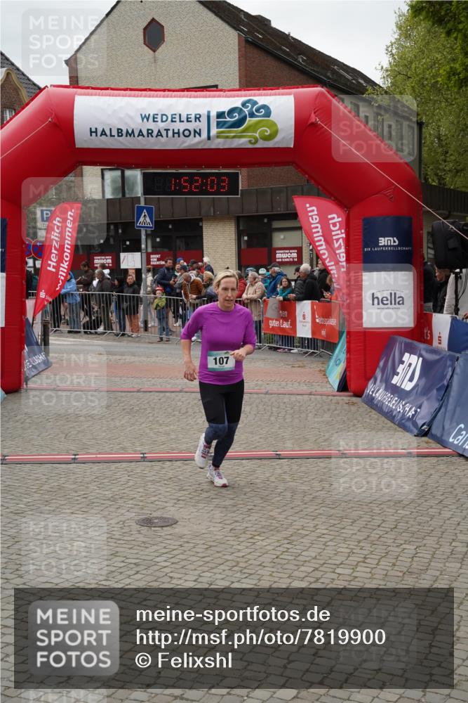 04.05.2025 - 8. Wedeler Halbmarathon Felixshl http://msf.ph/oto/7819900 04.05.2025 11:52:01 Ziel 107 meine-sportfotos.de