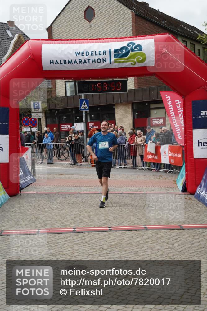 04.05.2025 - 8. Wedeler Halbmarathon Felixshl http://msf.ph/oto/7820017 04.05.2025 11:53:48 Ziel 585 meine-sportfotos.de