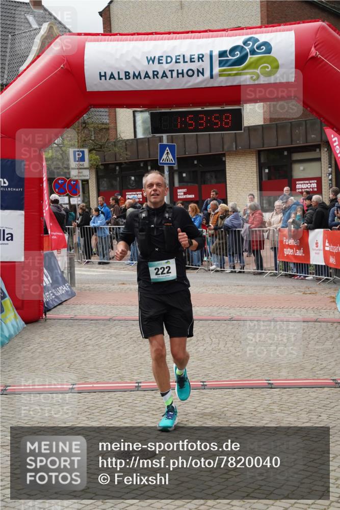 04.05.2025 - 8. Wedeler Halbmarathon Felixshl http://msf.ph/oto/7820040 04.05.2025 11:53:56 Ziel 222, 467, 925 meine-sportfotos.de