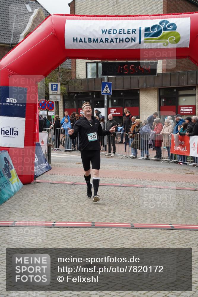 04.05.2025 - 8. Wedeler Halbmarathon Felixshl http://msf.ph/oto/7820172 04.05.2025 11:55:42 Ziel 343 meine-sportfotos.de