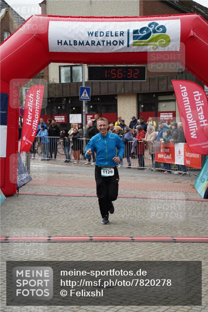 04.05.2025 - 8. Wedeler Halbmarathon Felixshl http://msf.ph/oto/7820278 04.05.2025 11:56:29 Ziel 1129 meine-sportfotos.de