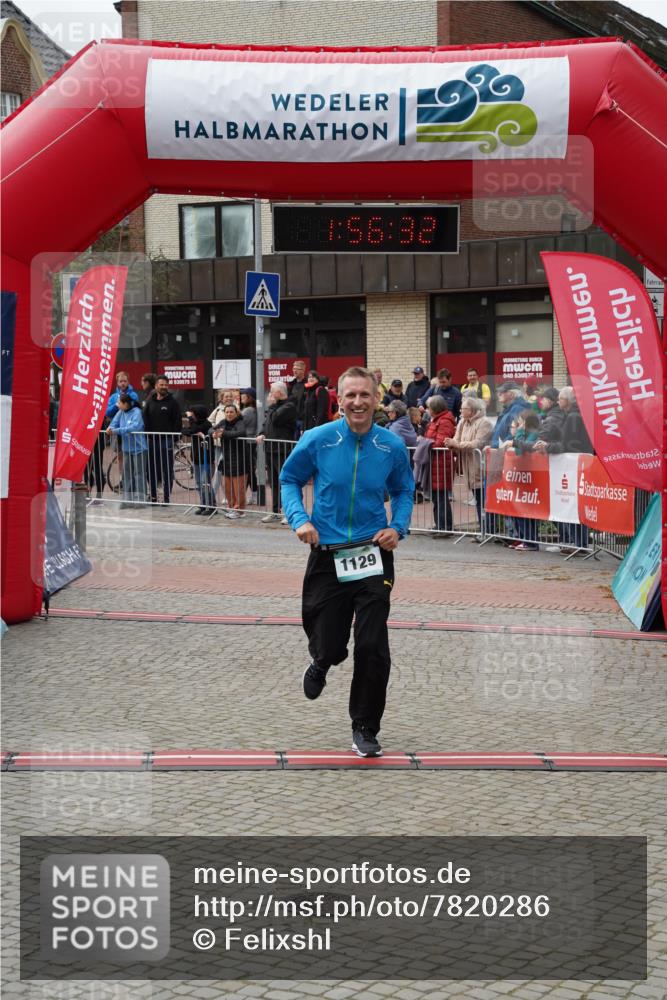 04.05.2025 - 8. Wedeler Halbmarathon Felixshl http://msf.ph/oto/7820286 04.05.2025 11:56:30 Ziel 1129 meine-sportfotos.de