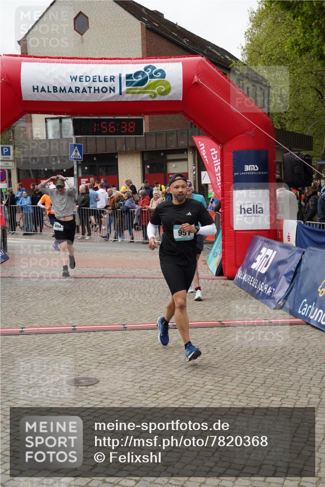 04.05.2025 - 8. Wedeler Halbmarathon Felixshl http://msf.ph/oto/7820368 04.05.2025 11:56:36 Ziel 723, 951, 994, 1056 meine-sportfotos.de