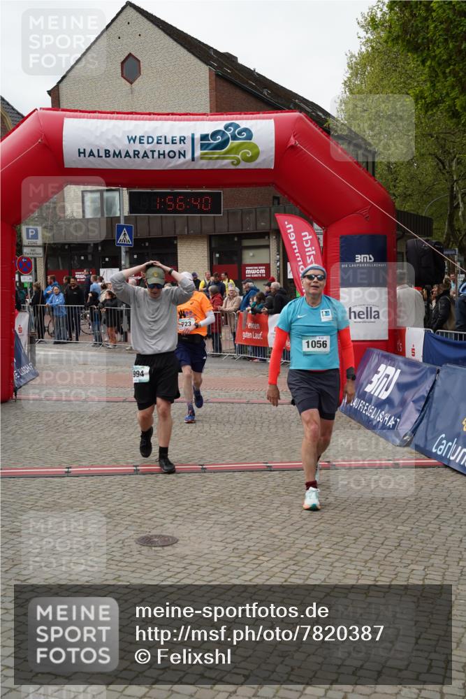 04.05.2025 - 8. Wedeler Halbmarathon Felixshl http://msf.ph/oto/7820387 04.05.2025 11:56:38 Ziel 723, 951, 994, 1056 meine-sportfotos.de