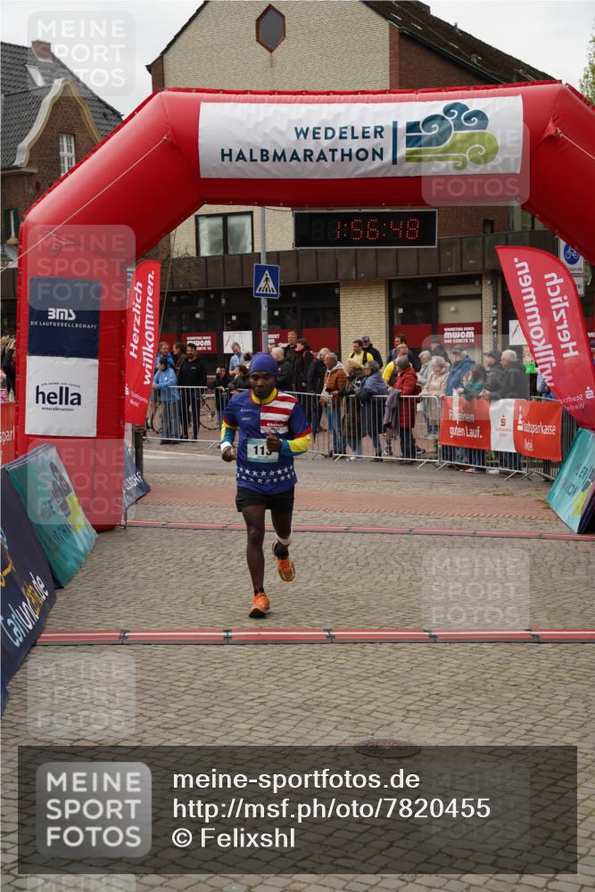 04.05.2025 - 8. Wedeler Halbmarathon Felixshl http://msf.ph/oto/7820455 04.05.2025 11:56:46 Ziel 113 meine-sportfotos.de