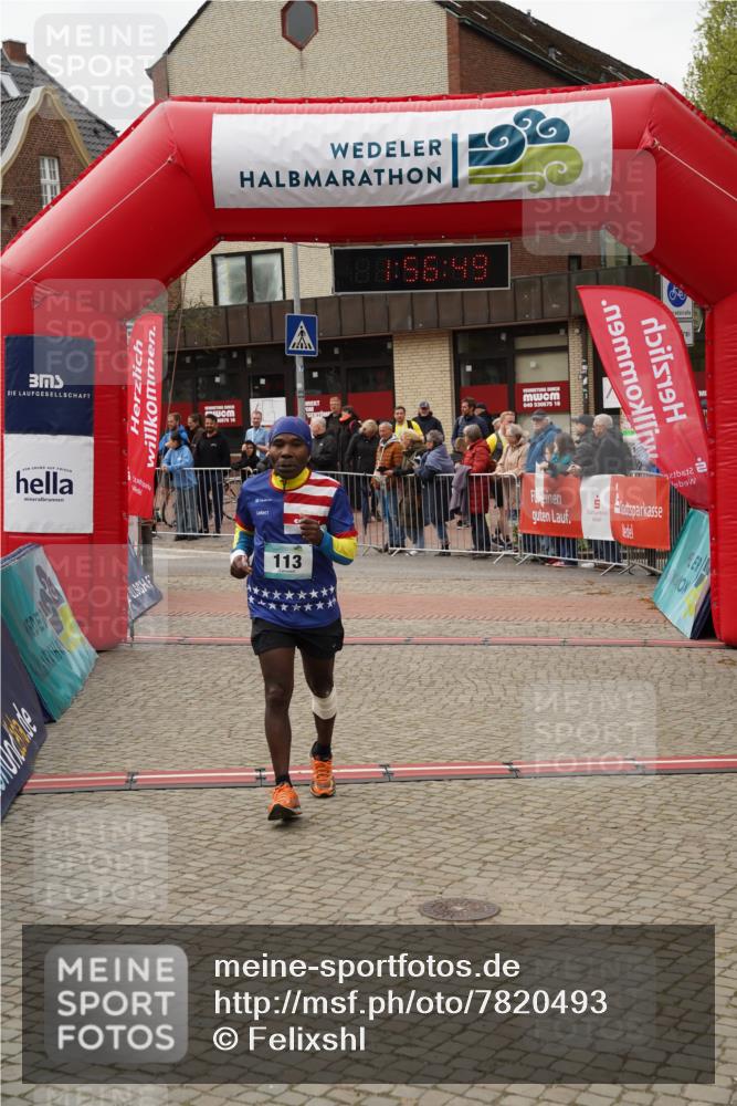 04.05.2025 - 8. Wedeler Halbmarathon Felixshl http://msf.ph/oto/7820493 04.05.2025 11:56:47 Ziel 113 meine-sportfotos.de