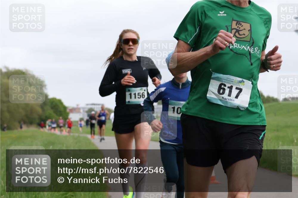 04.05.2025 - 8. Wedeler Halbmarathon Yannick Fuchs http://msf.ph/oto/7822546 04.05.2025 11:10:43 Laufen 1156, 10, 617 meine-sportfotos.de