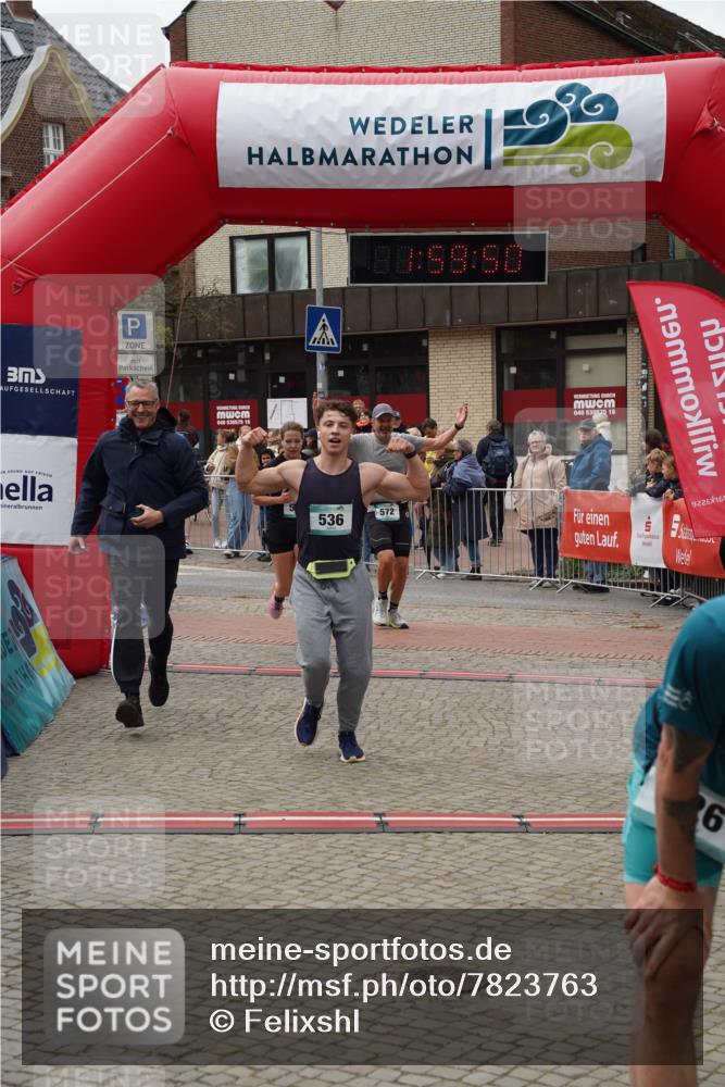 04.05.2025 - 8. Wedeler Halbmarathon Felixshl http://msf.ph/oto/7823763 04.05.2025 11:59:48 Ziel 90, 126, 536, 572, 573 meine-sportfotos.de