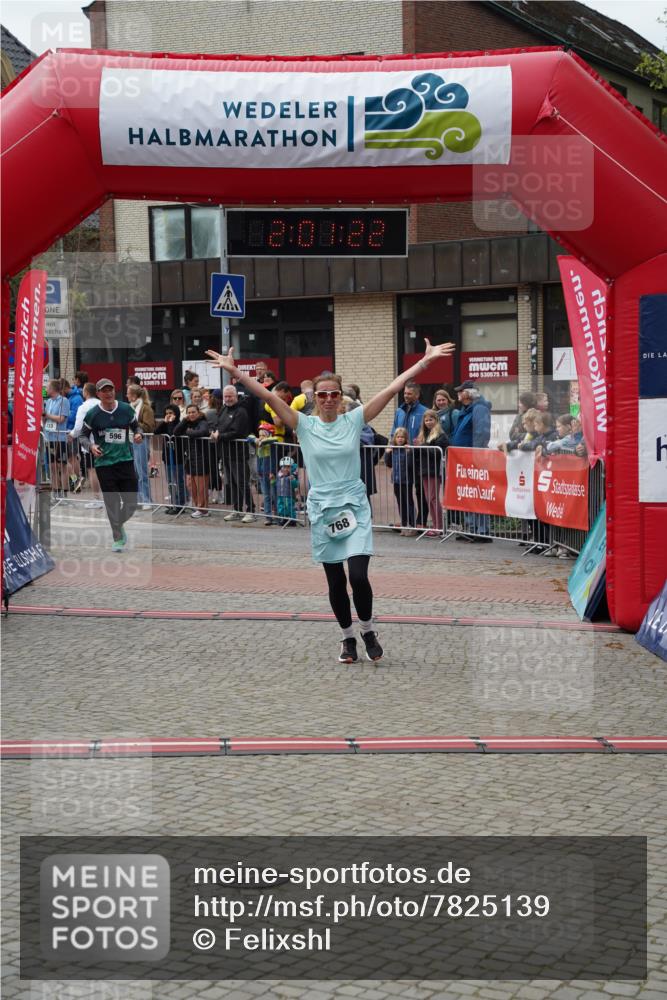 04.05.2025 - 8. Wedeler Halbmarathon Felixshl http://msf.ph/oto/7825139 04.05.2025 12:01:20 Ziel 596, 768, 1148 meine-sportfotos.de