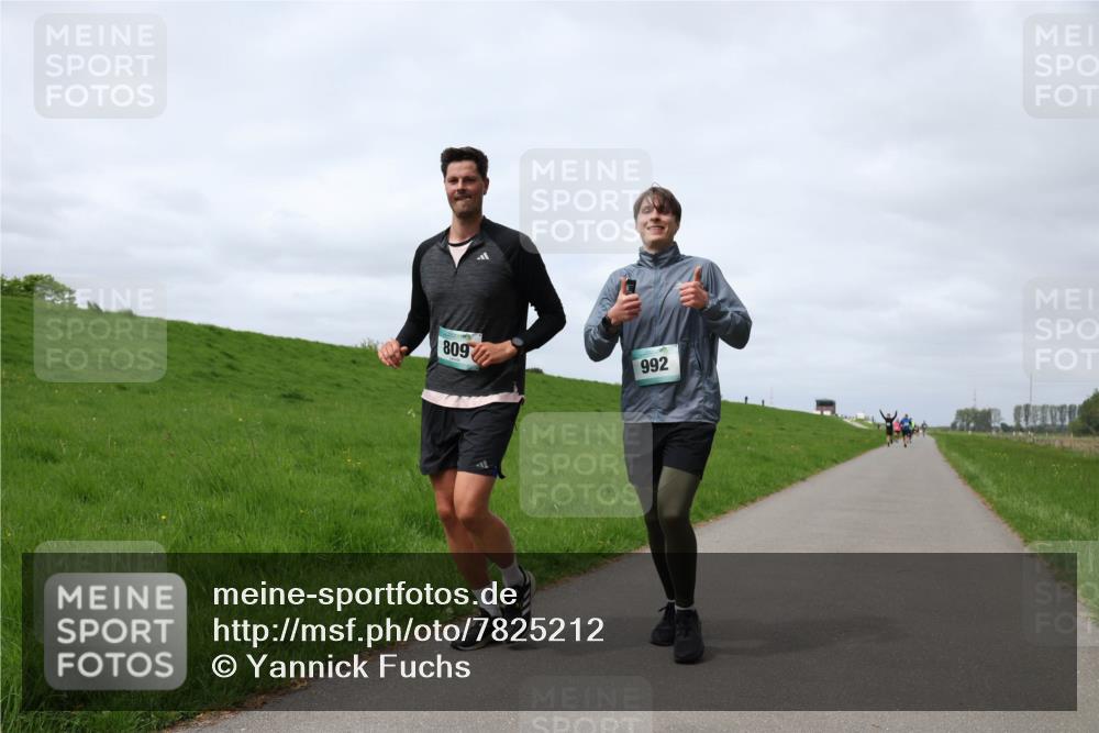 04.05.2025 - 8. Wedeler Halbmarathon Yannick Fuchs http://msf.ph/oto/7825212 04.05.2025 11:54:24 Laufen 809, 992 meine-sportfotos.de