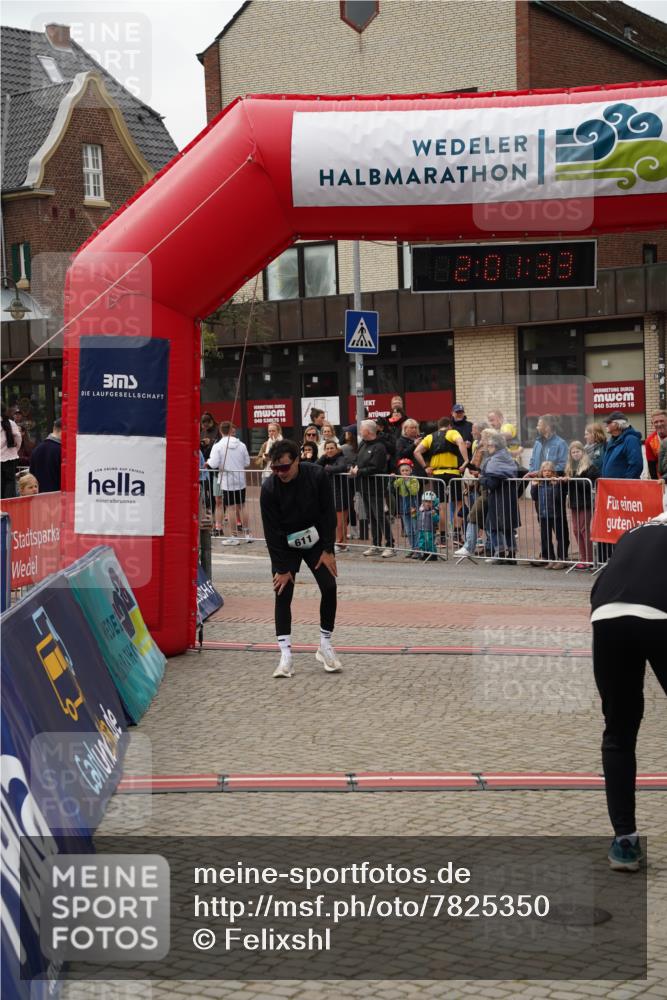 04.05.2025 - 8. Wedeler Halbmarathon Felixshl http://msf.ph/oto/7825350 04.05.2025 12:01:31 Ziel 611, 1110 meine-sportfotos.de