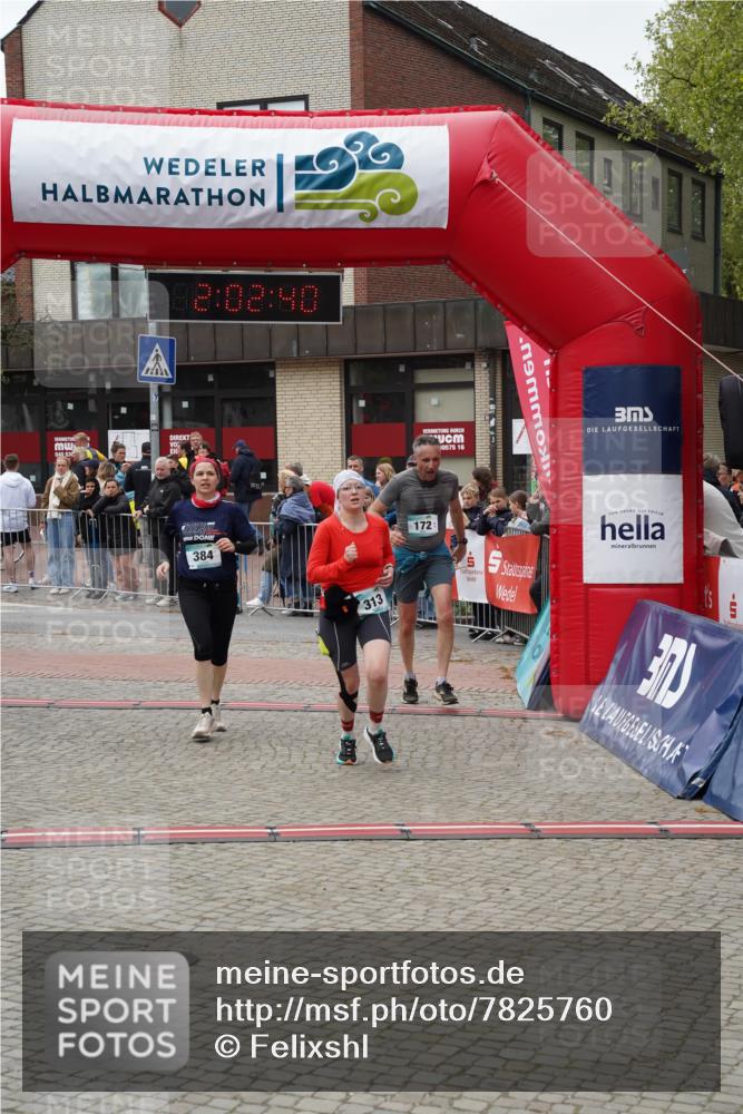 04.05.2025 - 8. Wedeler Halbmarathon Felixshl http://msf.ph/oto/7825760 04.05.2025 12:02:37 Ziel 172, 313, 384 meine-sportfotos.de