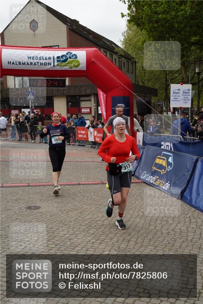 04.05.2025 - 8. Wedeler Halbmarathon Felixshl http://msf.ph/oto/7825806 04.05.2025 12:02:39 Ziel 172, 313, 384 meine-sportfotos.de